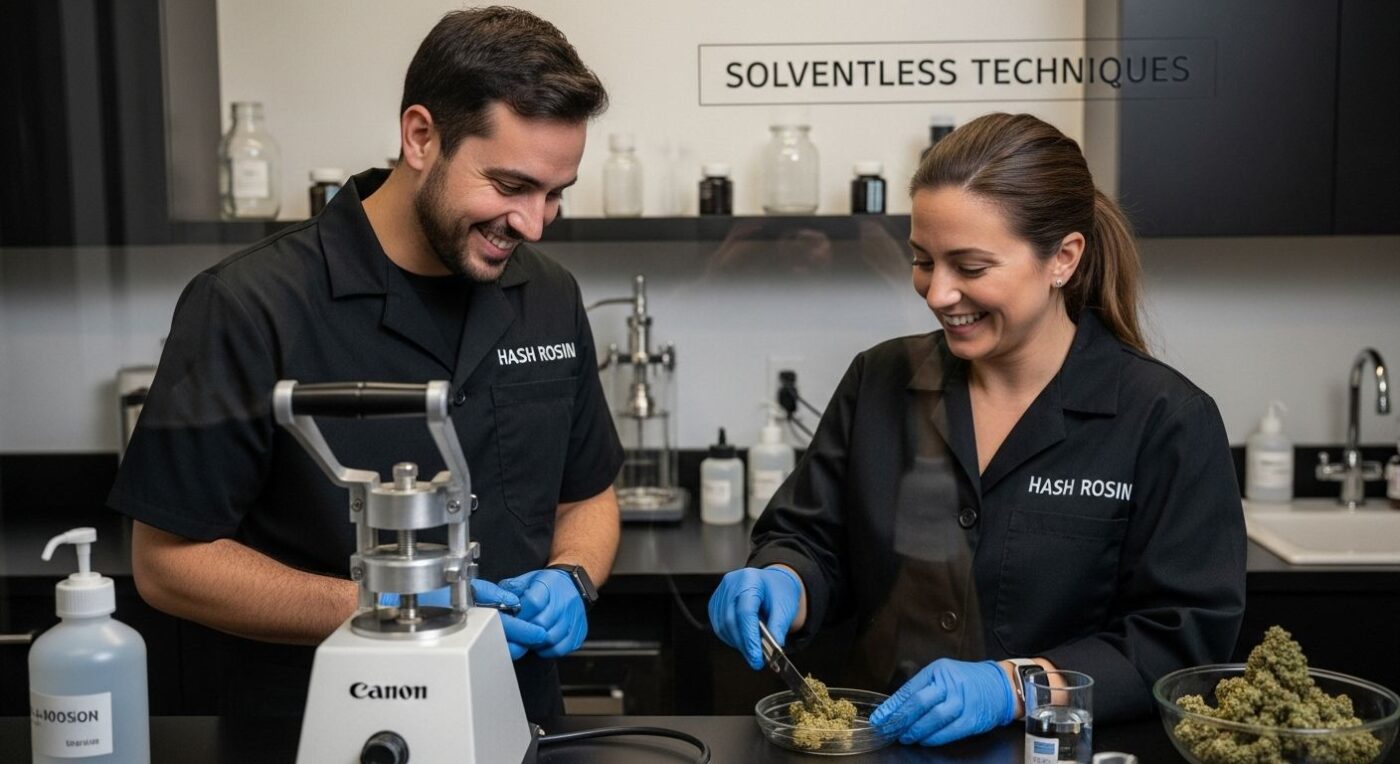 hash rosin extraction laboratory