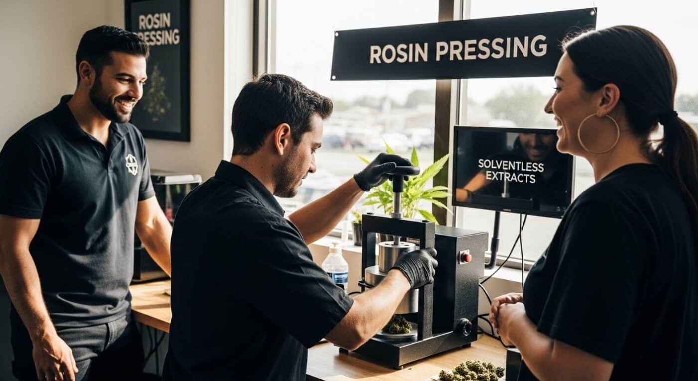 rosin pressing extraction process