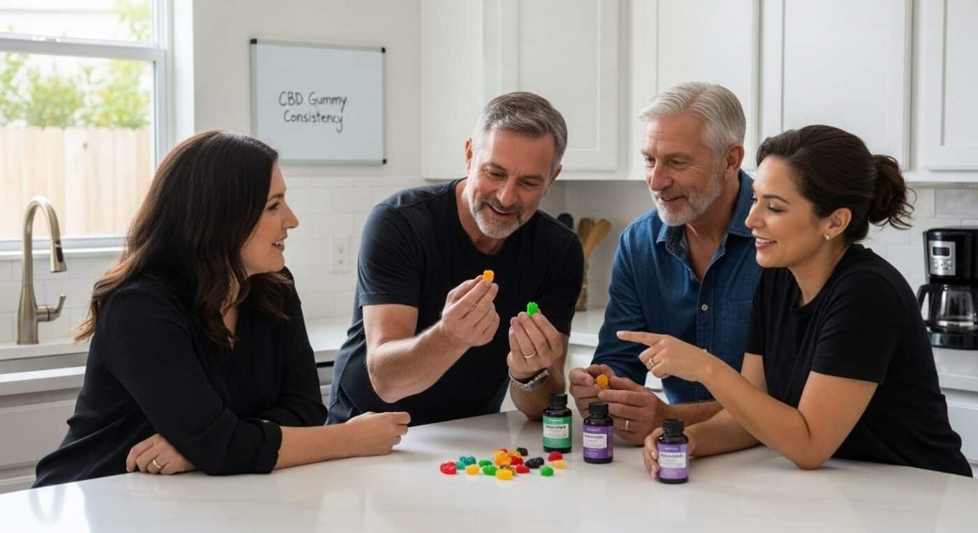 cbd gummy consistency photo