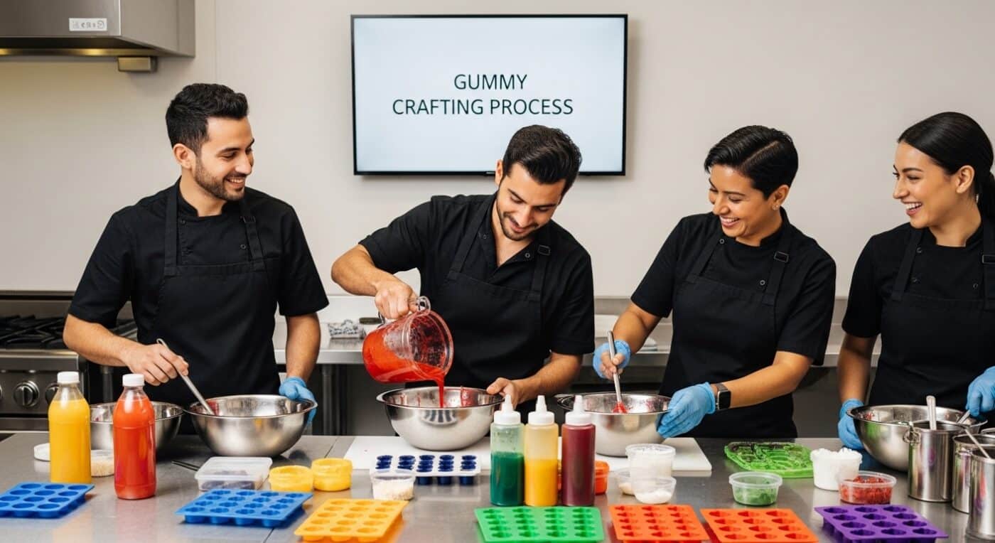gummy crafting process